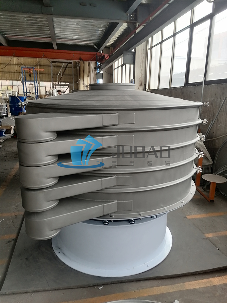 4 decks stainless vibrating screen is exported to Vietnam