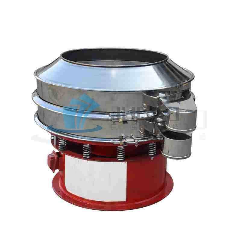 Solid liquid separator round vibrating screen machine